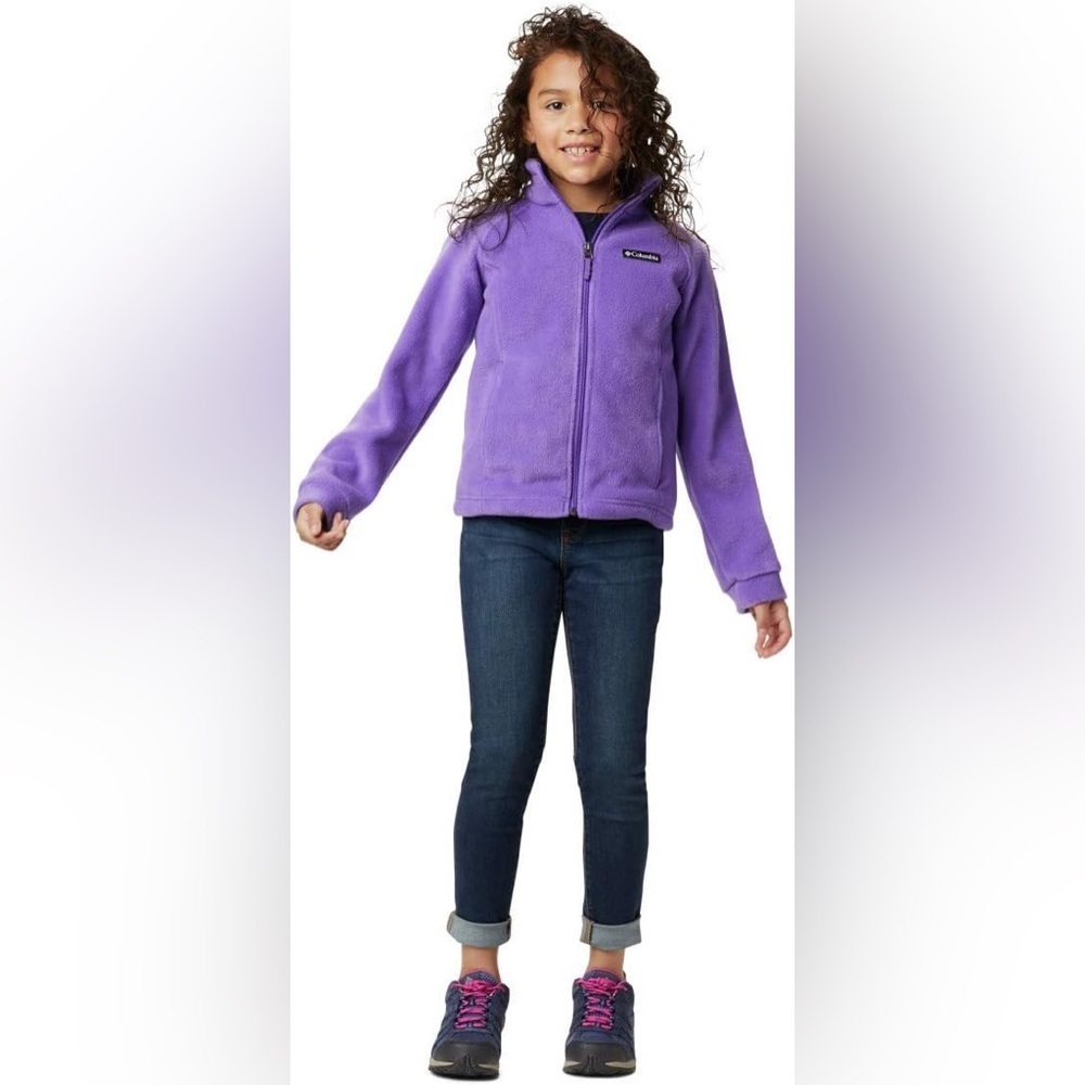 Columbia Girls Lavender Fleece Jacket